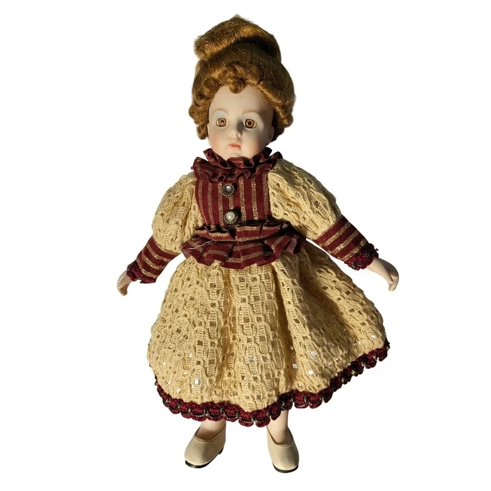 Porcelain Doll Collectible Grandma's blessing by Louis Nichole Victorian  Dress